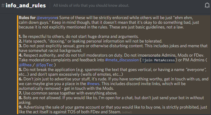 How to Make the Discord Rules For Your Server